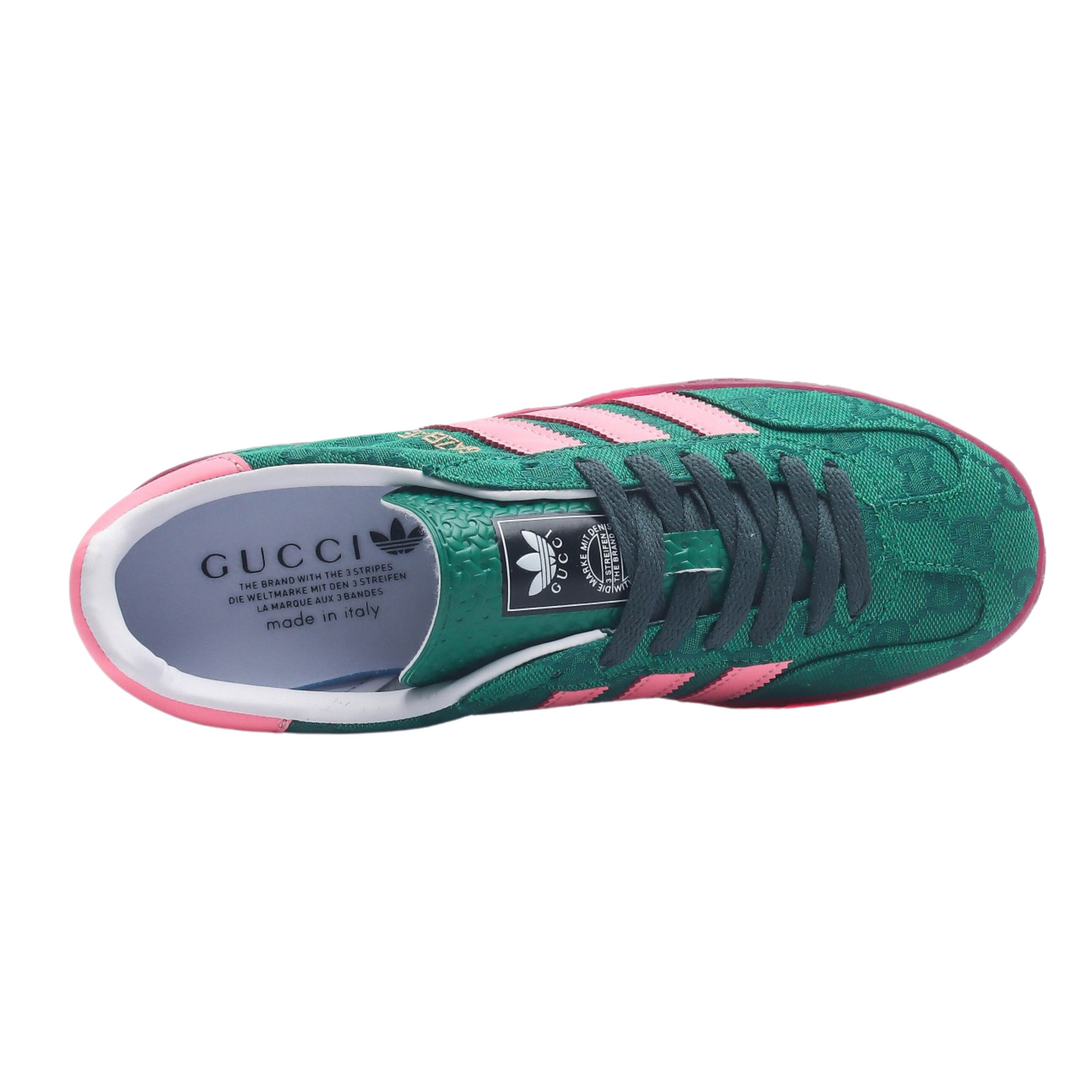 EmeraldTide® – Monogram Luxe Low Sneaker