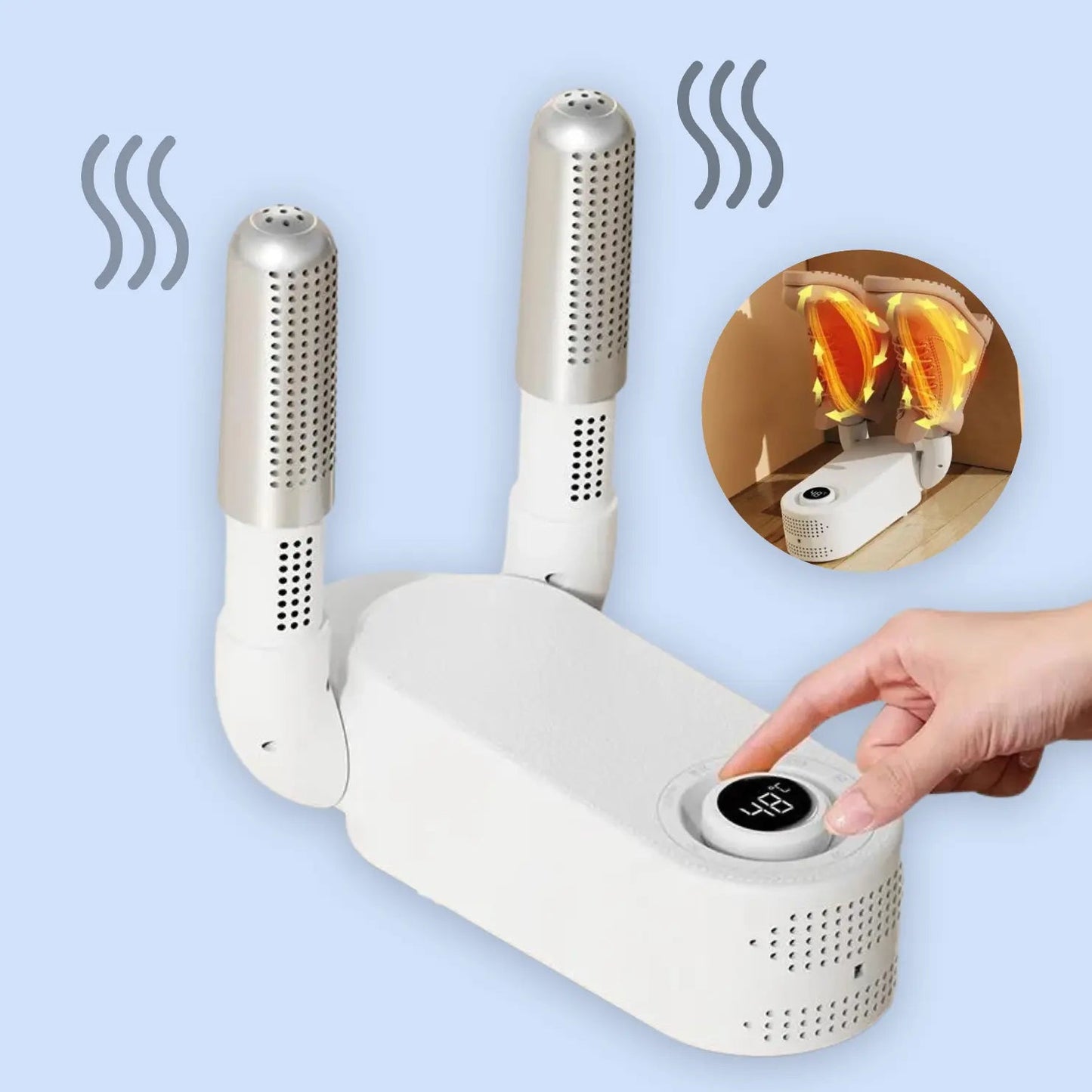 Unsoak™ – Refreshing Shoe Dryer and Odor Eliminator