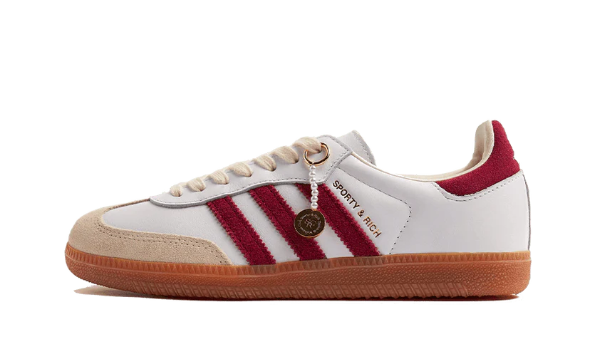 RichForm® – Classic Burgundy Accent Low Sneaker