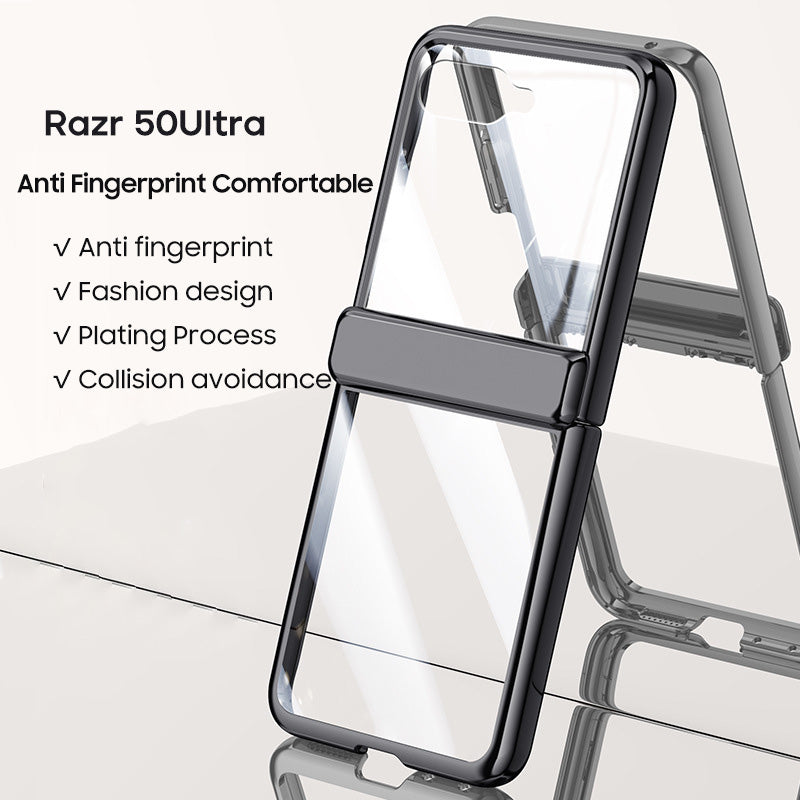 Motorola Series | Sleek Transparent Spring Hinge Mobile Phone Case