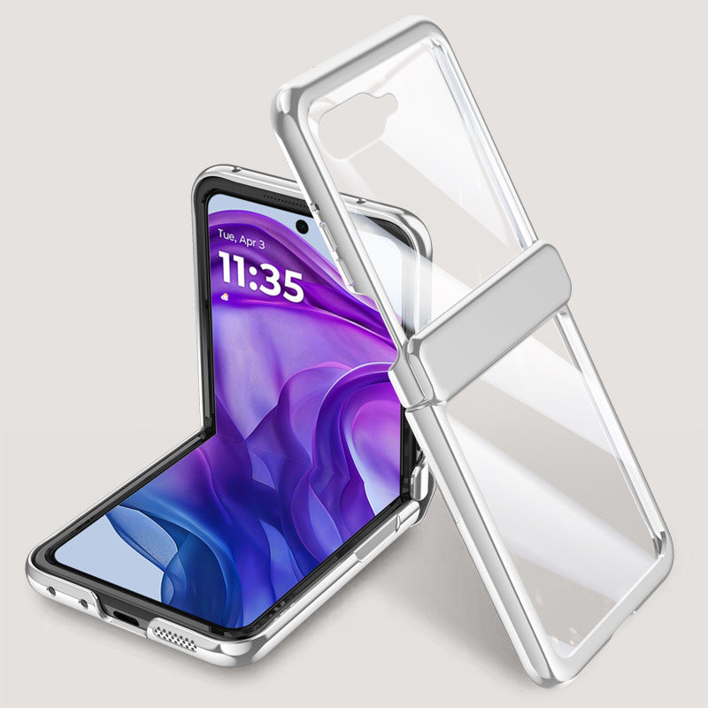 Motorola Series | Sleek Transparent Spring Hinge Mobile Phone Case