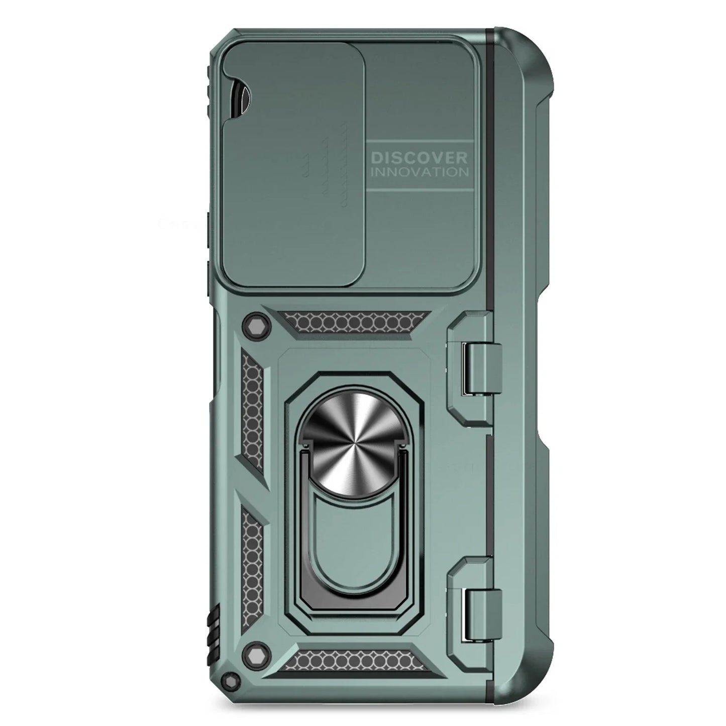 Armor 360° Ring Case with Camera Slide, Hinge Protection & Pen Slot for Galaxy Z Fold Series