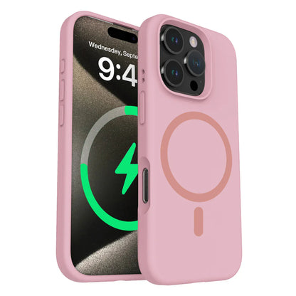 Premium Liquid Silicone Magnetic iPhone Case