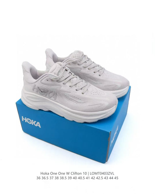 NimbusCore® – Triple White Motion Sneaker
