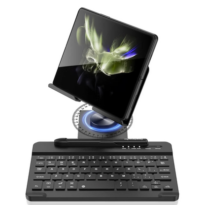 Desk Stand and Bluetooth Keyboard Combo for Z Fold Series