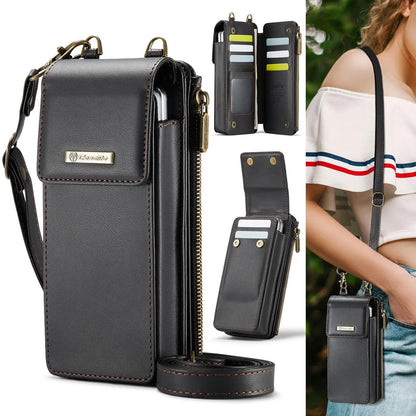 Chic Leather Mini Crossbody Bag Perfect for Galaxy Z Fold Series