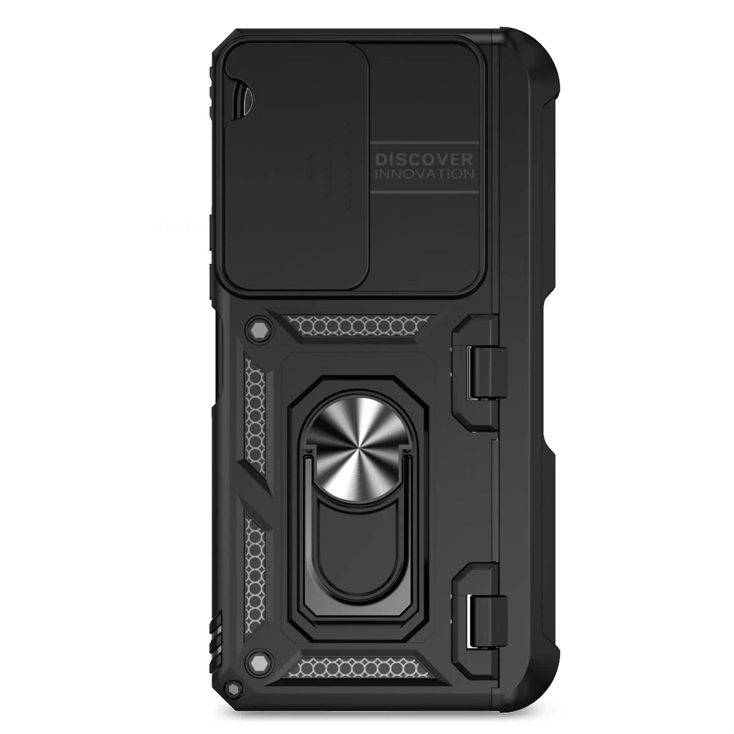 Armor 360° Ring Case with Camera Slide, Hinge Protection & Pen Slot for Galaxy Z Fold Series