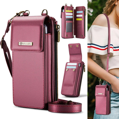 Chic Leather Mini Crossbody Bag Perfect for Galaxy Z Fold Series