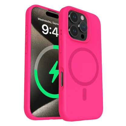 Premium Liquid Silicone Magnetic iPhone Case