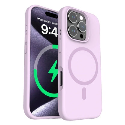 Premium Liquid Silicone Magnetic iPhone Case