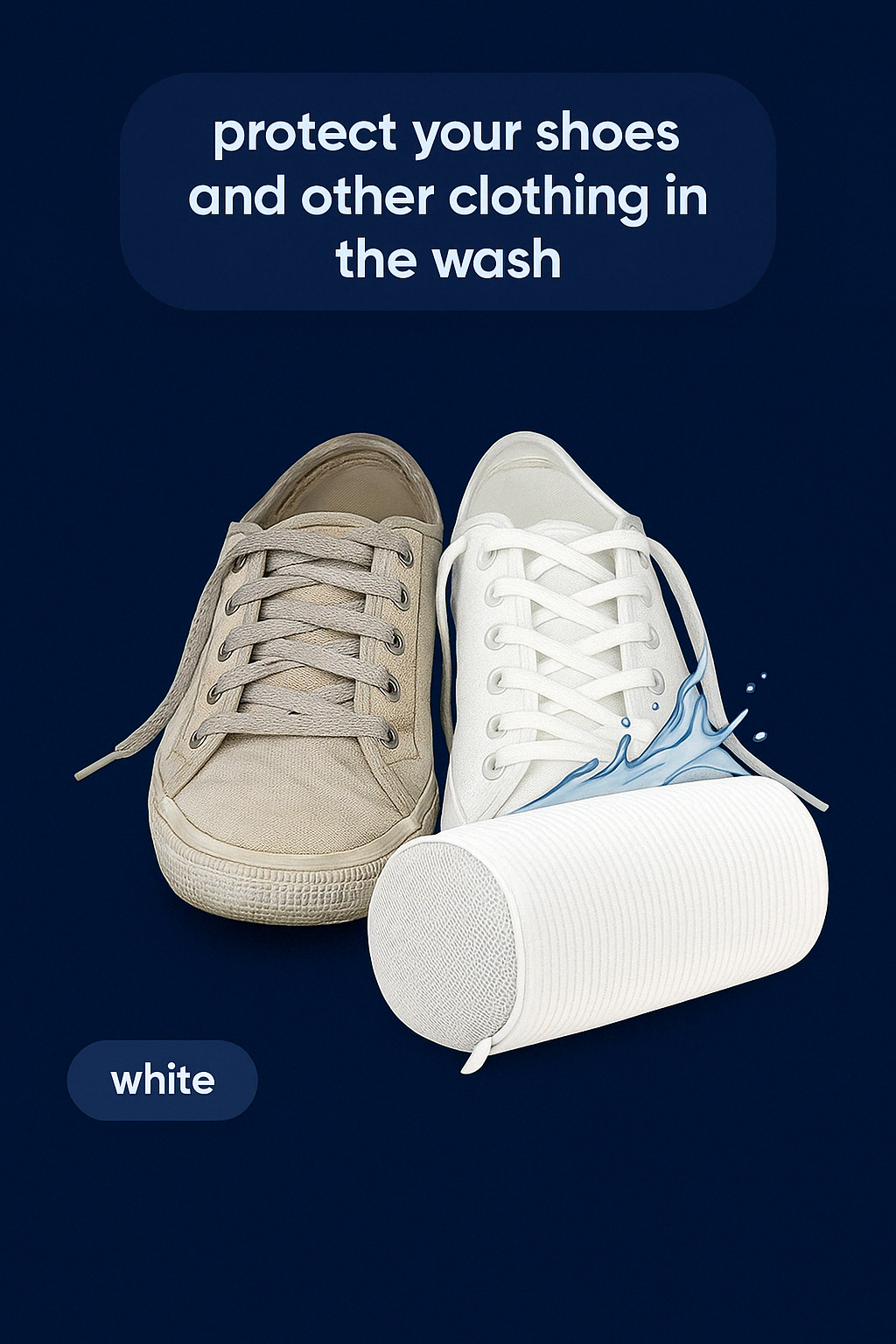 SneakerShield™ - Revolutionary Laundry Shoe Bag for Effortless Stain Protection