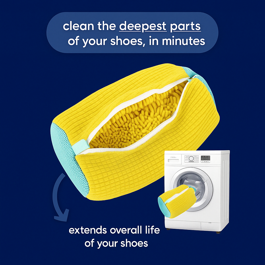 SneakerShield™ - Revolutionary Laundry Shoe Bag for Effortless Stain Protection
