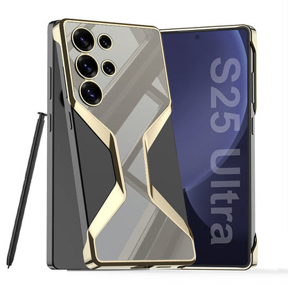 Stylish and Durable Shockproof Electroplated Phone Case for Galaxy S25 Ultra