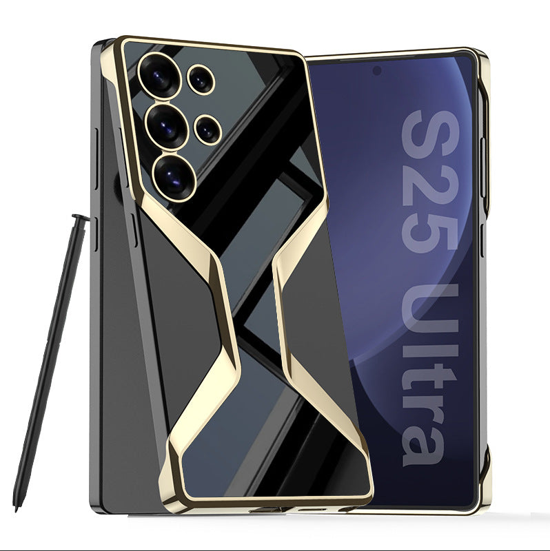 Stylish and Durable Shockproof Electroplated Phone Case for Galaxy S25 Ultra