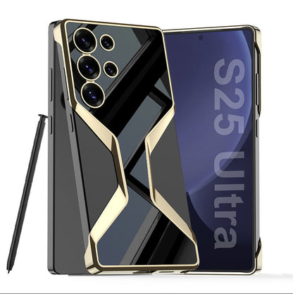 Stylish and Durable Shockproof Electroplated Phone Case for Galaxy S25 Ultra