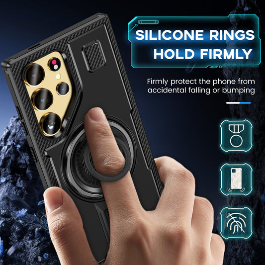 Samsung Series | Versatile Swivel Stand Ring Phone Case for Ultimate Convenience