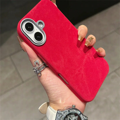 Elegant Flannel MagSafe Case for iPhone