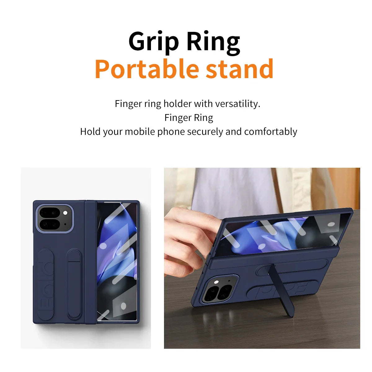 Ultimate Shockproof Case with Convenient Strap & Stand for Google Pixel 9 Pro Fold