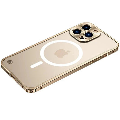 Premium Magnetic Metal Case for iPhone