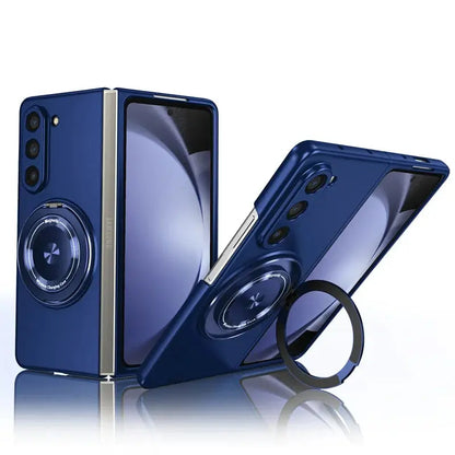 Elevate Your Style with the New 2024 Magnetic Kickstand Ring Case for Z Fold 6 & Z Flip 6!