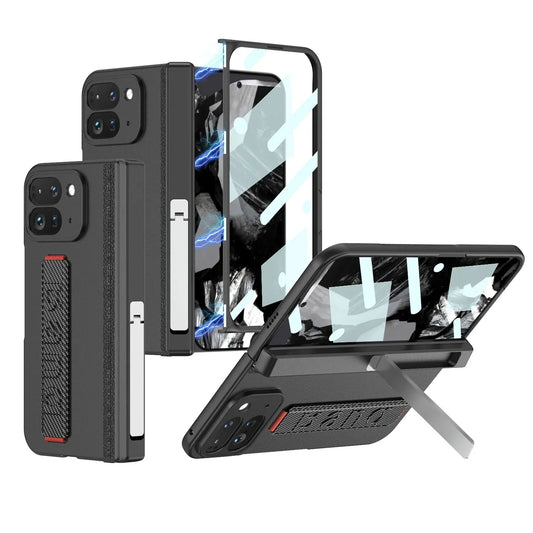 Durable Shockproof Case with Stylish Band for Google Pixel 9 Pro Fold