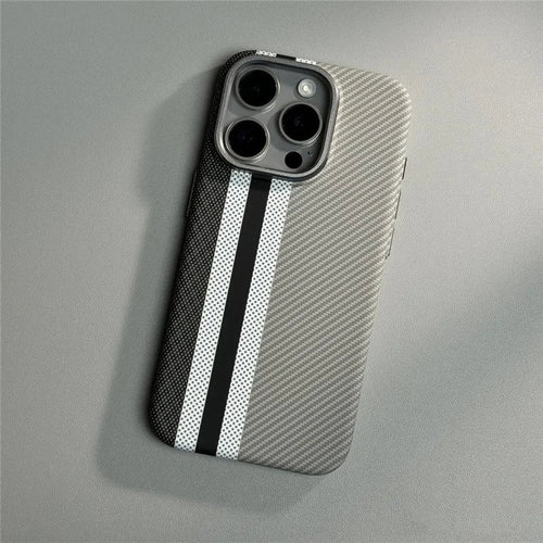 Sleek Carbon Fiber MagSafe iPhone Case