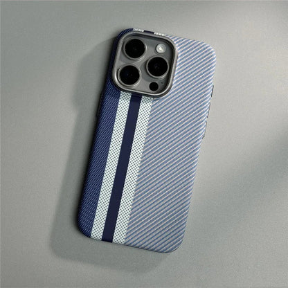 Sleek Carbon Fiber MagSafe iPhone Case