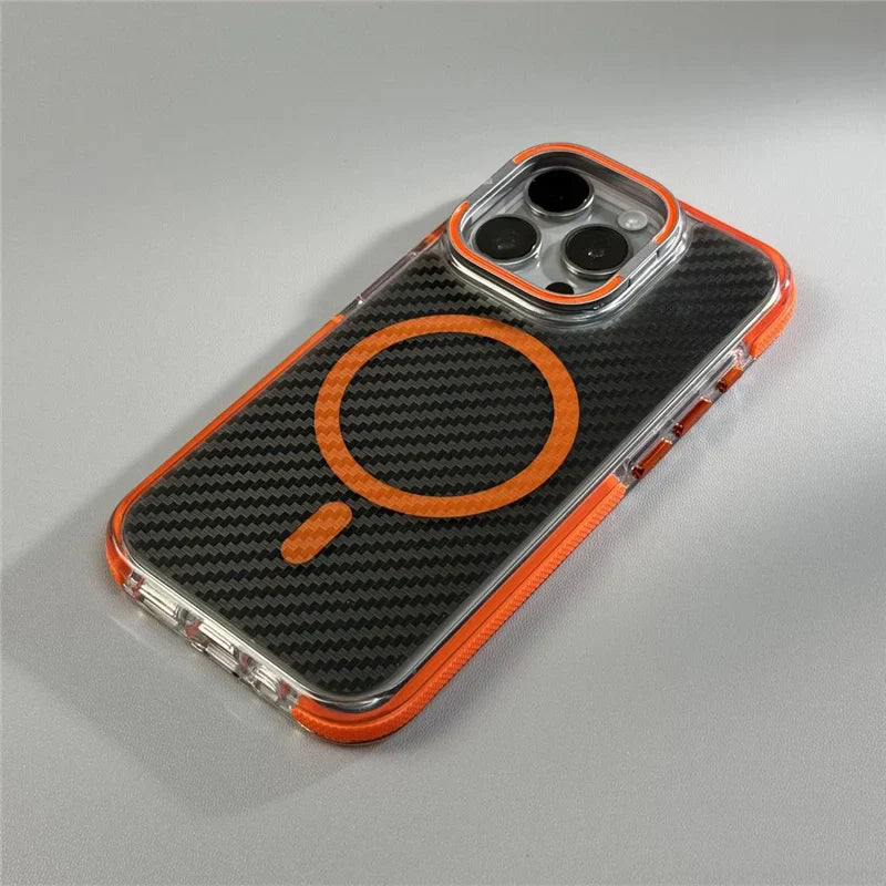 Sleek Carbon Fiber Lens Protector for iPhone