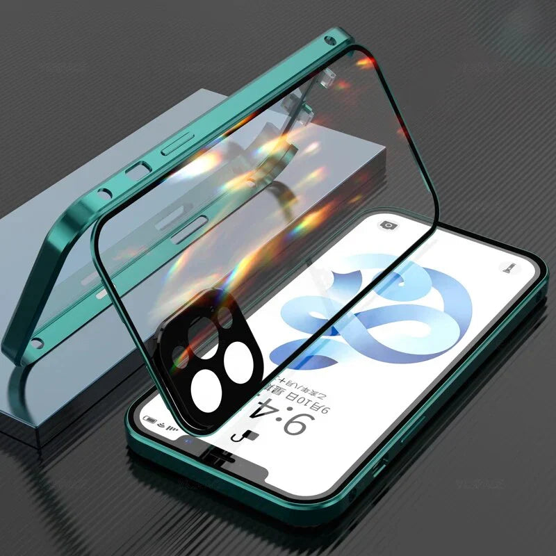 Premium Double-Sided Tempered Glass Protector for iPhone