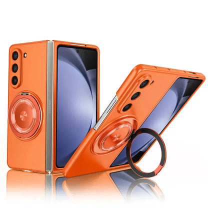 Elevate Your Style with the New 2024 Magnetic Kickstand Ring Case for Z Fold 6 & Z Flip 6!