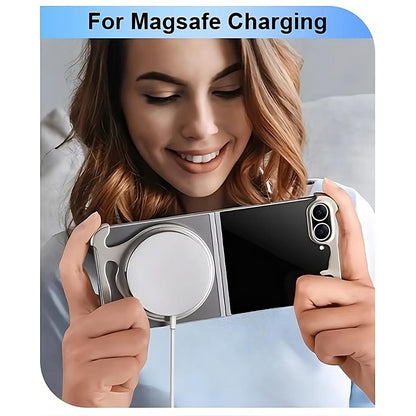 Magnetic Aluminum Rotatable Ring Galaxy Z Flip 6 Frameless Case