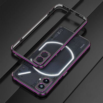 Sleek Metal Frame Phone Case from the Nothing Series