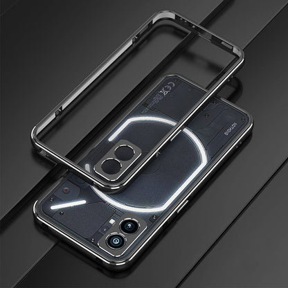 Sleek Metal Frame Phone Case from the Nothing Series