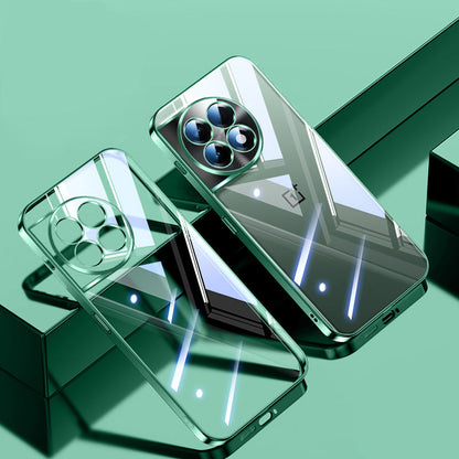 OnePlus Series | Clear Electroplated Phone Case