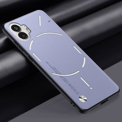 Sleek & Stylish Solid Color Leather Case | Nothing Series