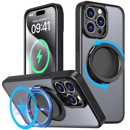 Ultimate 360° Magnetic Rotating Stand Cover for iPhone