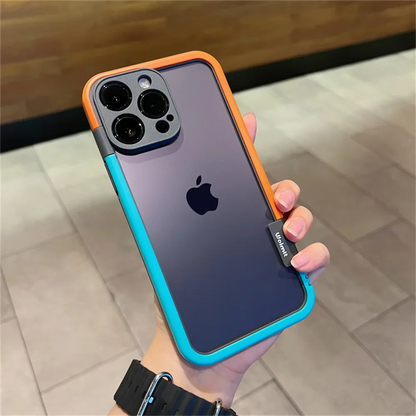 Stylish Dual-Color Heat Dissipation Case for iPhone