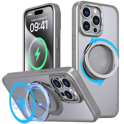 Ultimate 360° Magnetic Rotating Stand Cover for iPhone