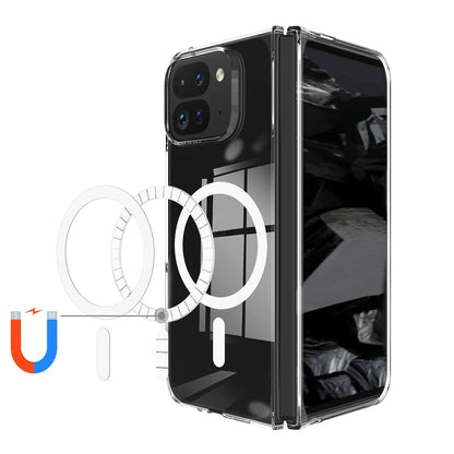 Sleek Transparent Magnetic Case for Google Pixel 9 Pro Fold