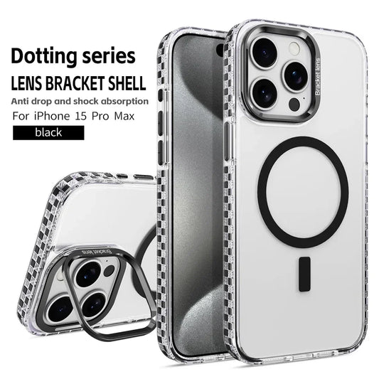 Rugged Shockproof Lens Protector Case for iPhone