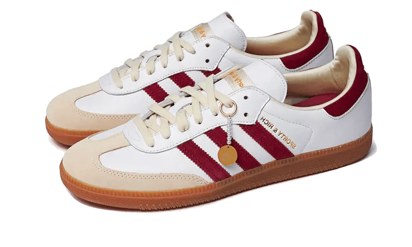 RichForm® – Classic Burgundy Accent Low Sneaker