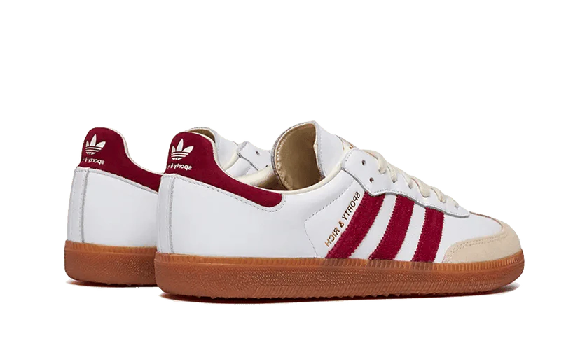 RichForm® – Classic Burgundy Accent Low Sneaker
