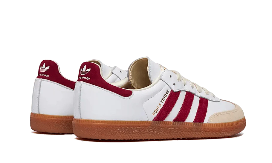 RichForm® – Classic Burgundy Accent Low Sneaker
