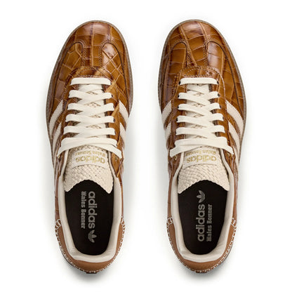 CollegiateCrest® – Brown Croc Luxe Low Sneaker