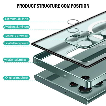 Magnetic MagSafe Metal Case for Samsung Galaxy S24 FE