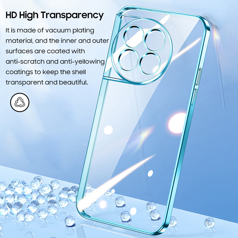 OnePlus Series | Clear Electroplated Phone Case